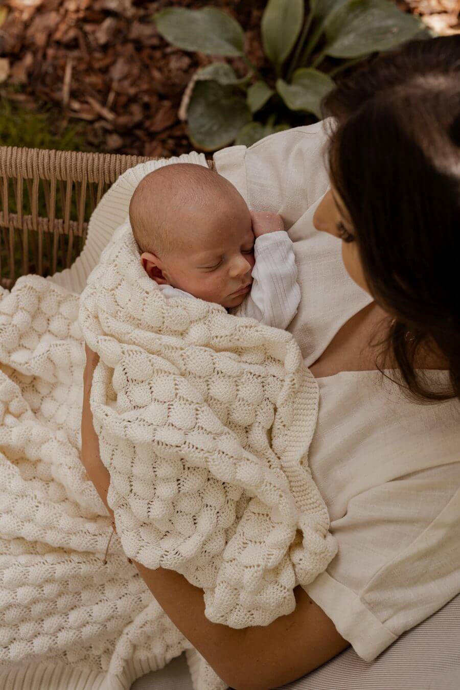 Bamboo Baby Blanket Fema cream